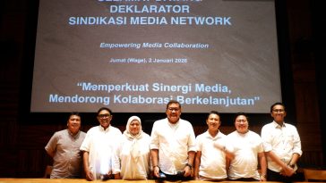 Sindikasi Media Network resmi dideklarasikan di Jakarta sebagai wadah kolaborasi insan pers untuk membangun ekosistem media profesional dan berkelanjutan.