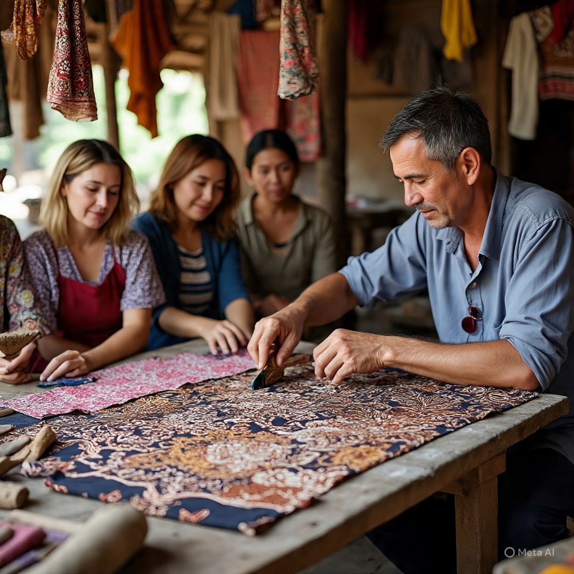 Mengapa penggabungan batik dan pariwisata penting bagi Indonesia? Batik bukan sekadar kain, tetapi pengalaman, cerita, dan identitas tempat.