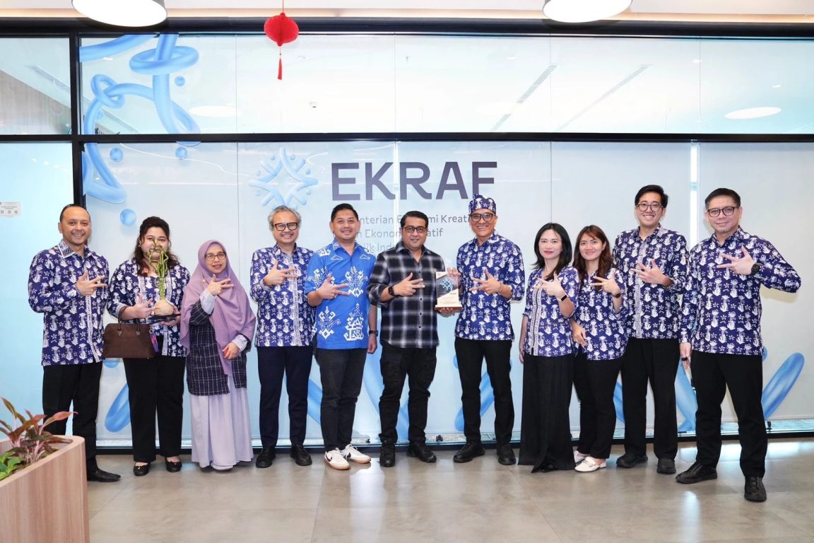 Teuku Riefky dan HIPPI bahas sinergi ekraf digital, penguatan UMKM berbasis IP, dan akses pembiayaan nasional.