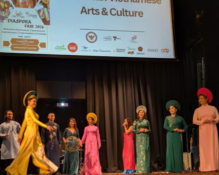 Diaspora Fair 2026 di Melbourne rayakan budaya Indonesia dan komunitas multikultural lewat workshop, tari, dan batik.