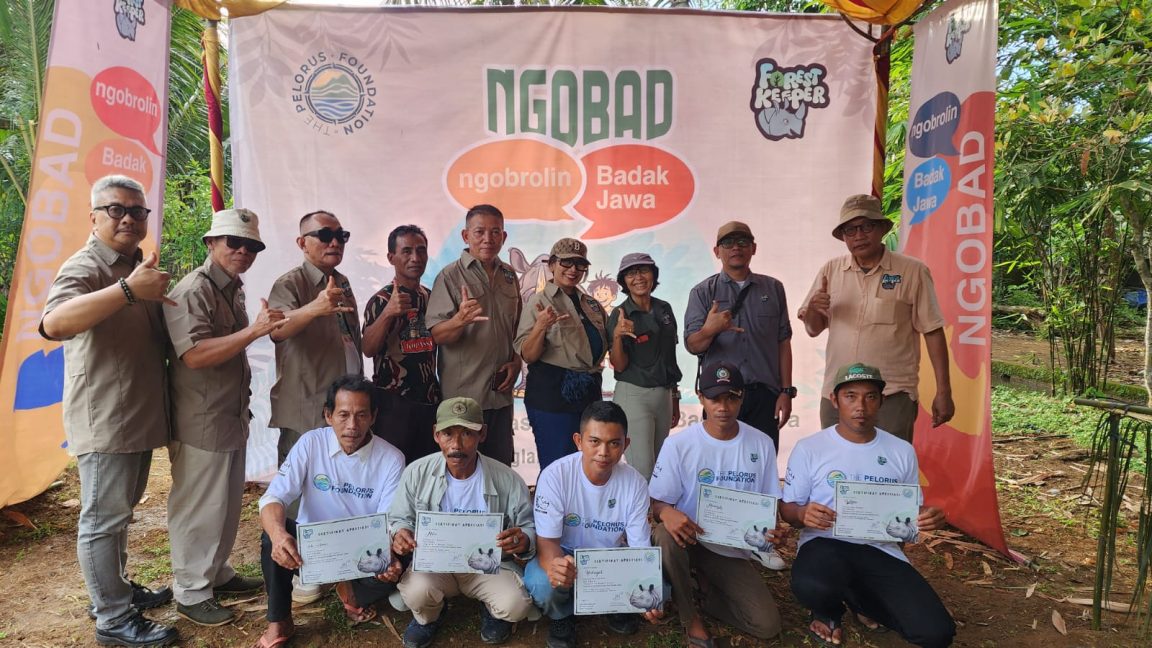 Ngobad oleh Forest Keeper di Banten mengajak generasi muda peduli pelestarian Badak Jawa melalui dialog, budaya, dan media kreatif.