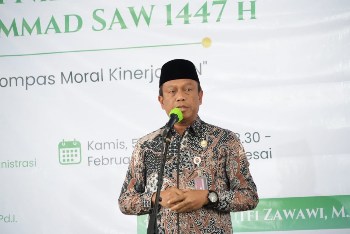 Berikut **meta deskripsi ±135 huruf**: **Walikota Jakarta Timur Munjirin menegaskan nilai Isra Miraj harus tercermin dalam kinerja ASN dan pelayanan publik yang berintegritas.**