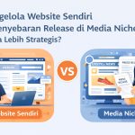 Perbandingan kelola website sendiri vs release di media niche: beda strategi, dampak jangka panjang, dan efek kredibilitas brand.