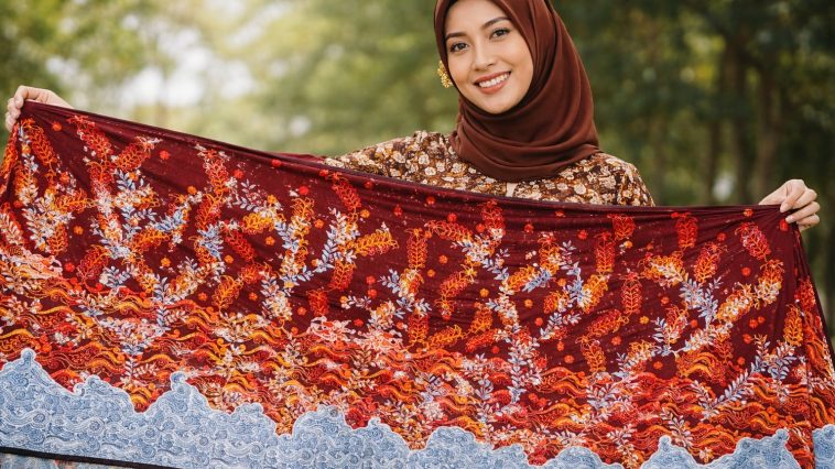 Filosofi Batik Kamis Legi terinspirasi Pintu Bledek Masjid Demak, legenda Ageng Selo, dan warna legi penuh makna.