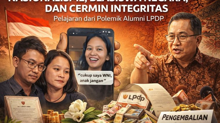 Polemik alumni LPDP viral soal kewarganegaraan, pengembalian dana, dan refleksi nasionalisme serta tanggung jawab publik.