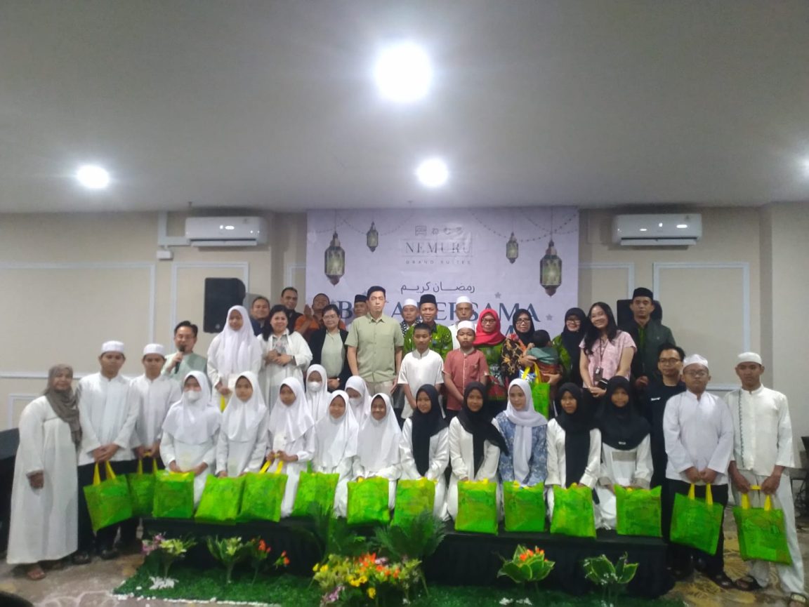 Nemuru Grand Suites MT Haryono gelar buka bersama anak yatim dan tausiyah. CEO Ren Tobing berbagi filosofi hospitality Jepang.