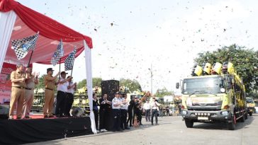 Pemprov DKI memberangkatkan 388 motor pemudik dari Terminal Pulogadung ke lima kota tujuan dalam program Mudik Gratis 2026.