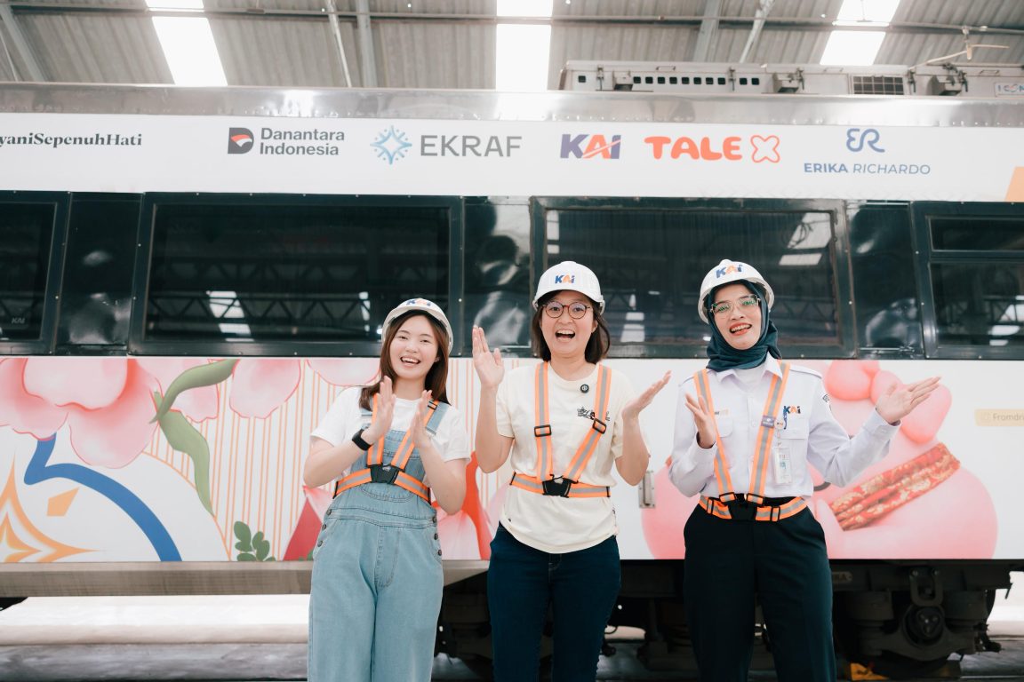 Kolaborasi KAI, Kemenekraf, dan Erika Richardo hadirkan kereta seni di rute Jakarta–Surabaya, rayakan Hari Kartini lewat karya kreatif