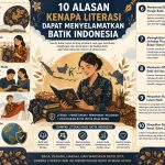 Literasi jadi kunci melestarikan batik Indonesia lewat edukasi, regenerasi, dan pemahaman nilai budaya di era modern.