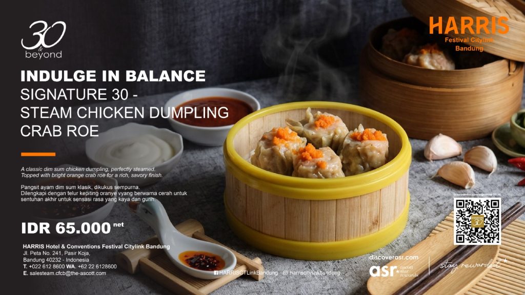 HARRIS Hotel Bandung hadirkan promo kuliner Beyond Plates dengan menu lokal, Chinese, dan Western dalam konsep Indulge in Balance.