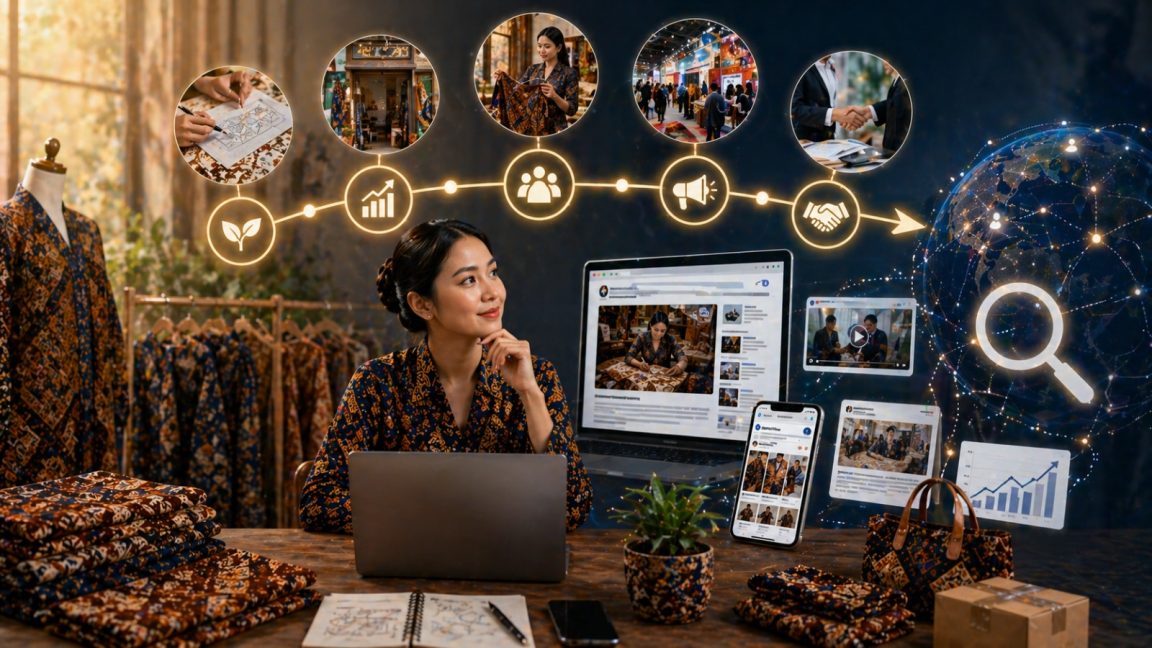 Kapan brand batik perlu masuk media? Simak momen tepat gunakan pemberitaan untuk bangun kepercayaan dan visibilitas digital.