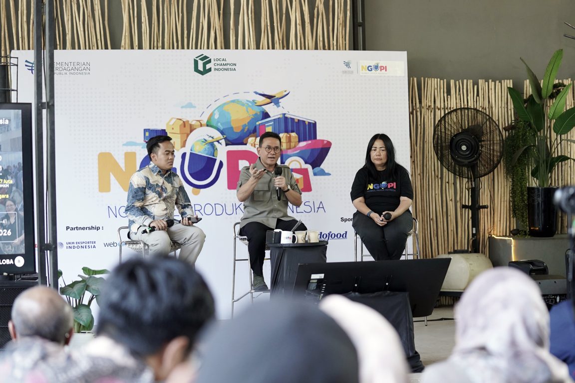 Mendag Budi Santoso dorong UMKM tembus pasar global lewat BISA Ekspor, Inaexport, dan forum diskusi ekspor.