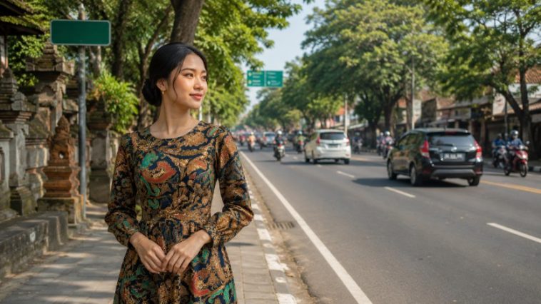 Motif Pisang Bali diangkat menjadi karya batik kain panjang yang sarat filosofi budaya dan nilai estetika tradisional.