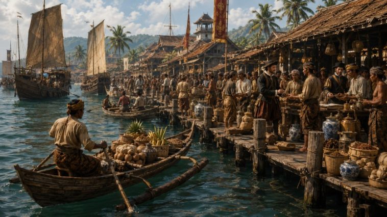 Kota pelabuhan Asia Tenggara menjadi pusat perdagangan, politik, dan budaya dunia pada abad ke-15 hingga ke-17.