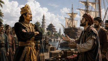 Absolutisme raja Asia Tenggara memengaruhi perdagangan, politik, dan kemunduran ekonomi kawasan maritim Nusantara