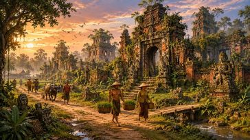 Sejarah Islamisasi Jawa dan runtuhnya Majapahit yang melahirkan peradaban baru Islam-Jawa pada abad ke-15 dan 16.