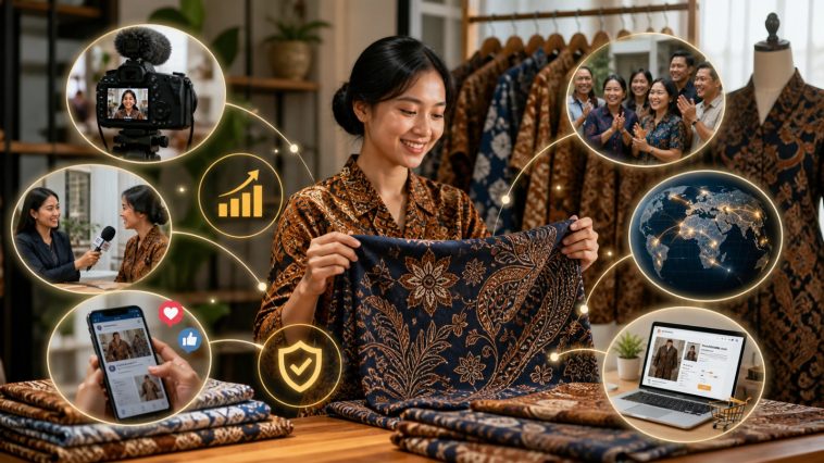 UMKM batik wajib rilis media untuk bangun kredibilitas, tingkatkan visibilitas, dan dorong penjualan di era digital kompetitif.