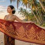 Motif Batik Tekat Kepulauan Riau