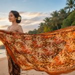 Motif Batik Tabir Kepulauan Riau