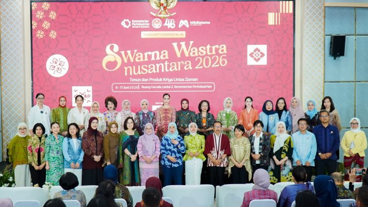 Kemenperin dan Dekranas gelar SWN 2026 untuk promosi wastra dan kriya Nusantara serta memperluas akses pasar IKM.
