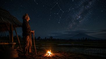 Mengungkap konsep ruang dalam primbon Jawa yang memandang manusia sebagai bagian dari jagat raya yang saling terhubung.