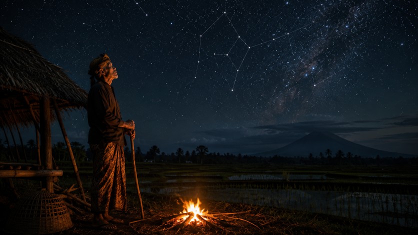 Mengungkap konsep ruang dalam primbon Jawa yang memandang manusia sebagai bagian dari jagat raya yang saling terhubung.