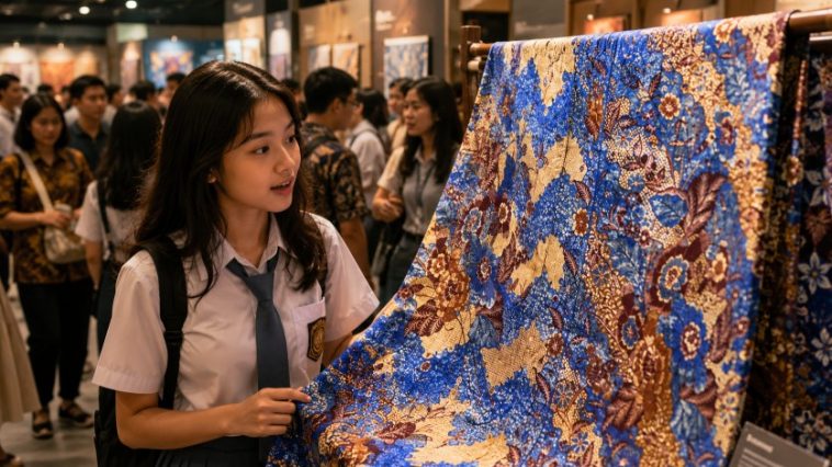 Pahami filosofi warna Batik Tiga Negeri melalui makna merah Lasem, biru Pekalongan, dan sogan Solo yang penuh nilai budaya.