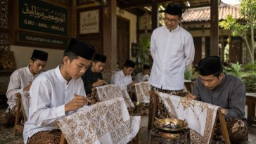 Batik Surakarta menjadi media dakwah budaya yang memadukan nilai Islam, filosofi Jawa, dan tradisi keraton secara harmonis.
