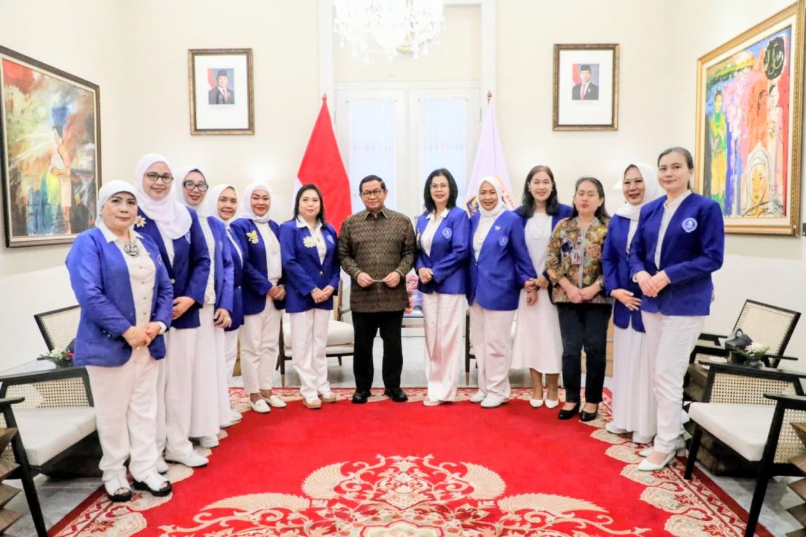 Pramono Anung menerima audiensi DPD IWAPI DKI Jakarta untuk memperkuat pemberdayaan perempuan, UMKM, dan HUT ke-499 Jakarta.