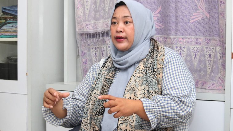 Sania Dewi menilai Puspa Nuswantara menjadi ruang penting untuk menjaga batik asli dan mempertemukan perajin dengan konsumen.
