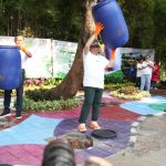 Pramono Anung dorong Biopori Jumbo RW 014 Pondok Kelapa direplikasi di Jakarta untuk memperkuat pengelolaan sampah menuju zero waste.