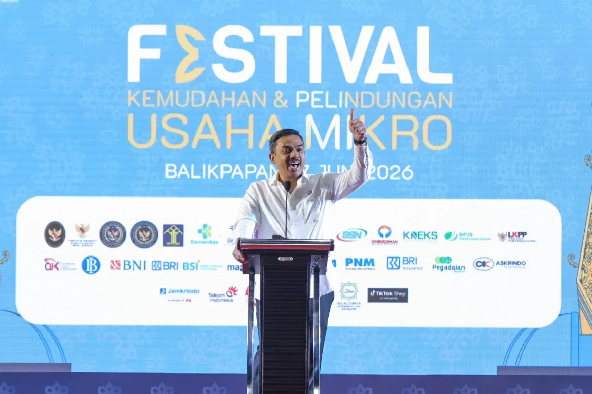 Kementerian UMKM menggelar Festival Kemudahan dan Pelindungan Usaha Mikro 2026 untuk memperkuat legalitas dan akses pembiayaan UMKM.
