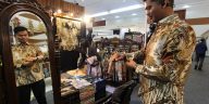 Galeri foto Pameran Puspa Nuswantara 2026, dokumentasi perhelatan batik asli Indonesia yang sukses digelar di JICC Jakarta, 8–12 Juli 2026.