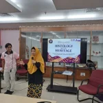 FK UB dan USM ciptakan motif batik berbasis histologi, memadukan ilmu kedokteran, budaya, dan inovasi lintas negara. Foto: UB