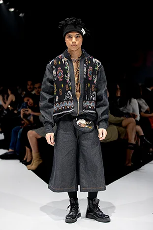 DACIA meluncurkan ORIGO S/S27 di BRI JF3 2026, memadukan streetwear modern dengan Kain Cual Bangka dan konsep fesyen berkelanjutan.