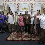 Wagub DKI Rano Karno mengunjungi Puspa Nuswantara 2026, meninjau booth batik dan bertemu GKBRAA Paku Alam di JICC.