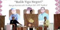 Komarudin Kudiya dan Afif Syakur meluncurkan buku Batik Tiga Negeri untuk mendokumentasikan sejarah dan filosofi batik legendaris.