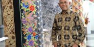 Perada Batik karya Syamsul Huda hadir di Puspa Nuswantara 2026 membawa batik prada, inovasi batik Pekalongan bernilai seni tinggi.