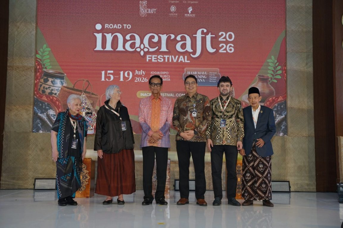 INACRAFT Festival 2026 resmi dibuka di Yogyakarta, menghadirkan UMKM, delegasi internasional, dan peluang ekspor kerajinan.