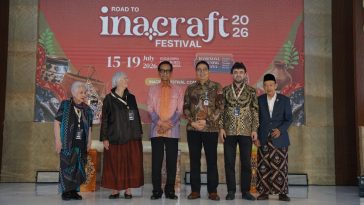 INACRAFT Festival 2026 resmi dibuka di Yogyakarta, menghadirkan UMKM, delegasi internasional, dan peluang ekspor kerajinan.