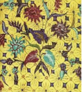 Batik Caringin motif geometris