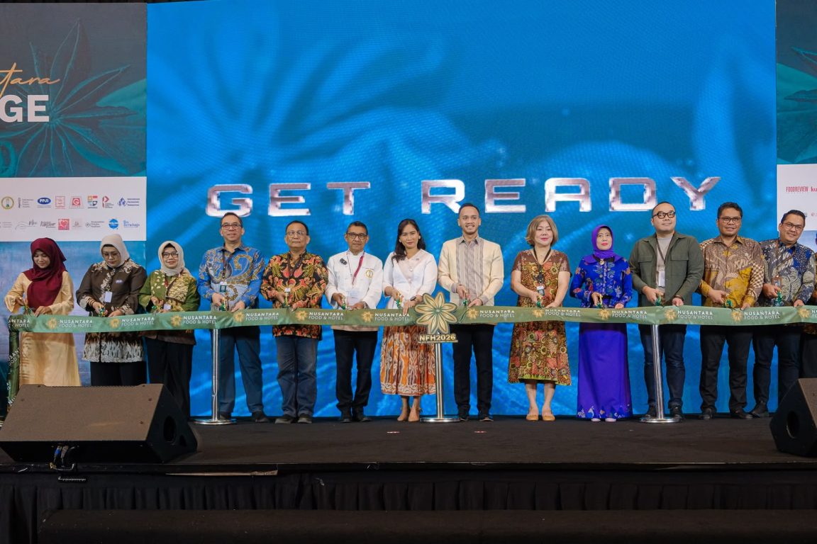 Wamenpar Ni Luh Puspa mengapresiasi Nusantara Food & Hotel Expo 2026 sebagai penguat kolaborasi industri pariwisata Indonesia.