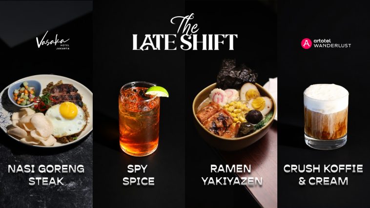 Vasaka Hotel Jakarta menghadirkan promo The Late Shift di Canting Restaurant dengan menu premium dan minuman spesial untuk santap malam.