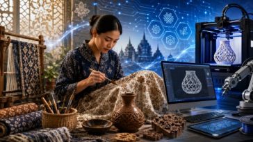 INACRAFT 2026 usung Techno Craft, mendorong teknologi sebagai alat bantu kerajinan untuk mempercepat inovasi, kualitas, dan daya saing produk Indonesia.