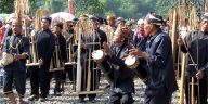 Angklung Buhun dan tradisi masyarakat adat menjadi sumber inspirasi sejumlah motif Batik Lebak.