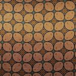 Motif batik Sukoharjo di Bulakan dikembangkan melalui perpaduan kawung, kopi pecah dan lingkaran tahun kayu menjadi Batik Grajen Kawung Kayu.