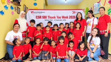 Swiss-Belresidences Kalibata menggelar CSR bersama Sahabat Anak Cijantung sebagai bagian SBI Thank You Week 2026 dan HUT ke-39.