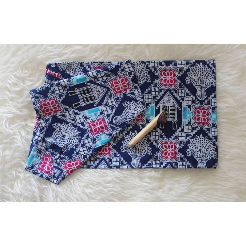 Motif Kalimaya dan Sawarna menjadi bagian dari Batik Lebak. Keduanya mengangkat kekayaan alam dan destinasi wisata Kabupaten Lebak. daerah.