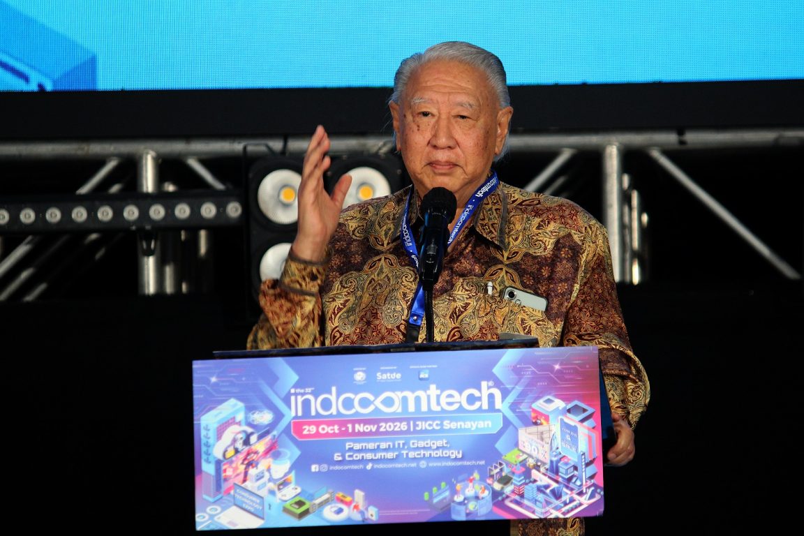 Hidayat Tjokrodjojo menyebut Indocomtech ke-32 sebagai ruang kolaborasi industri teknologi dan komunitas, sekaligus mendorong edukasi AI.