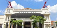 Gedung Marabunta di Kota Lama Semarang menyimpan sejarah pertunjukan sejak 1890, dengan ornamen semut raksasa dan kaca patri yang khas.